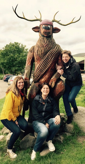 Jenny (on the right) at our recent teambuilding day out.